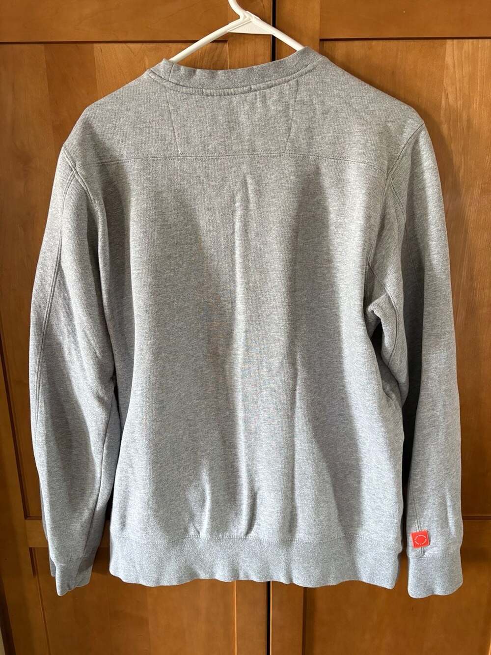 Scotch & Soda Club Nomade Men's Grey Crewneck Sweatshirt Size L - Picture 5 of 7